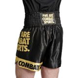 Leone 1947 - DNA - Korte Broek - Satijn - Gouden Logo's