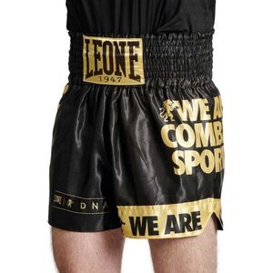 Leone 1947 - DNA - Korte Broek - Satijn - Gouden Logo's