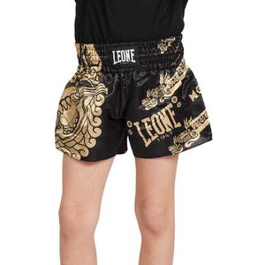 Leone1947 Montezuma Style Kick-thai Korte Broek Zwart Man