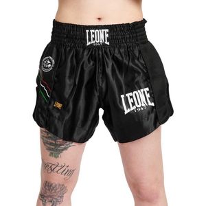Leone1947 - Flag Kick-thai - Korte Broek - Zwart