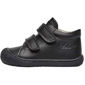 Naturino Cocoon VL-Leather First-Steps Schoenen, Zwart, 2 UK Child