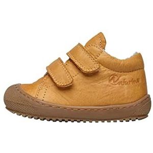 Naturino Racoon VL, loopschoenen met wollen voering, uniseks, kinderen, Oranje, 18 EU