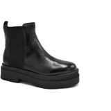 Liu Jo - Love 11 Bootie - Dames Laarzen - Zwart - Suède met Glanzende Afwerking