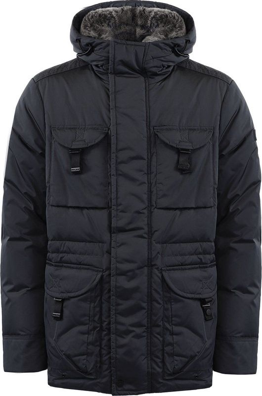 Peuterey Aiptek NBE 03 FUR Jacket - Blu Grafite 3XL