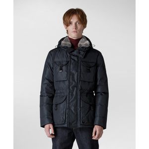 Peuterey Aiptek NBE 03 Fur Jacket - Nero 3XL