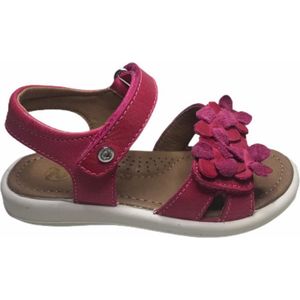 Naturino velcro bloemen sandalen 6043 fuxia mt 32