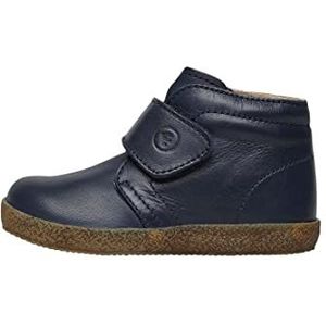 Falcotto Conte VL-schoen van geborsteld nappaleder met klittenbandsluiting, marineblauw, blauw, 24 EU