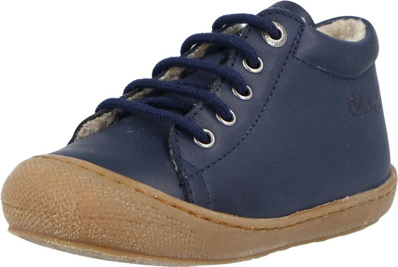 Naturino - Cocoon - Sneaker - Marineblauw - Leer/Wol