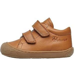 Naturino - Cocoon - Laarsjes - Cognac - Leer - Klittenband