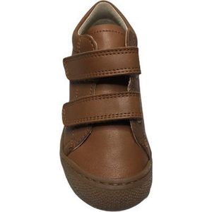 Naturino velcro effen lederen sneakers Cocoon cognac mt 19