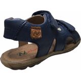 Naturino - SKY - Leren Sandaal - Cognac - Blauw - 29 EU