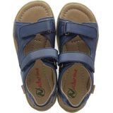 Naturino - SKY - Leren Sandaal - Cognac - Blauw - 29 EU