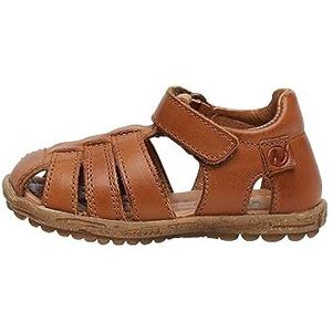 Naturino - See - Halfgesloten Sandalen - Cognac - Leer