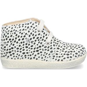 Falcotto - Conte - Veterschoen - Zwart - Wit - Suède