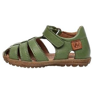 Naturino See, open teen sandalen voor jongens, Groen