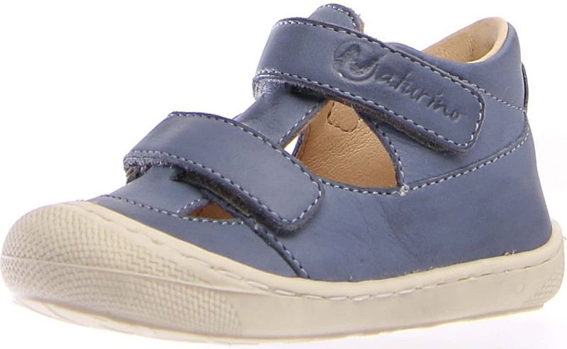 Naturino PUFFY halfgesloten sandaal, Lichtblauw, 18 EU