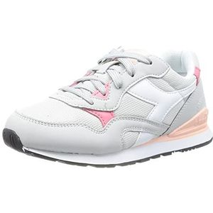 Diadora N.92 PS, uniseks gymschoenen voor kinderen en jongens, Dawn Blue White Peach Melba, 31 EU