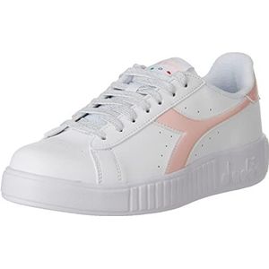 Diadora Step P Sportschoenen voor dames, Wit Sweet Pink, 38 EU