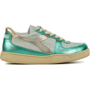 Diadora Heritage Dames leren dames sneakers mi bask l metal -