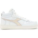 Diadora - Magic Basket Demi Leather - Sneaker - Wit/Lila - Leer