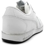 Witte Vetersneakers Met Instapper En Instapper