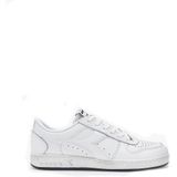 Witte Vetersneakers Met Instapper En Instapper