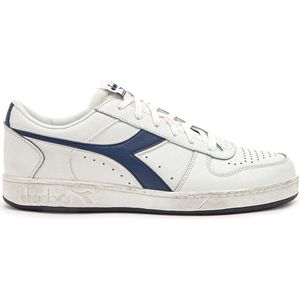 Diadora Magic Basket Low Icona Gymschoenen, uniseks, Witte Kaspiaanse Zee