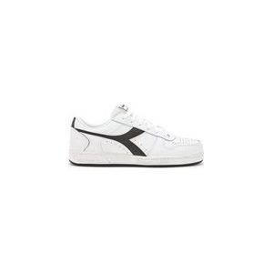 Diadora Unisex Magic Basket Low Icona White White Black-Schoenmaat 36