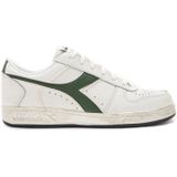 Diadora - Sneakers - Magic Icona Low White Fogliage voor Heren - Maat 43 - Wit
