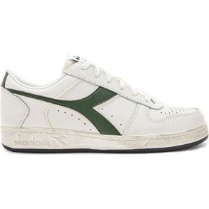 Diadora - Sneaker Magic Basket Low Icona - White/Green - Leer