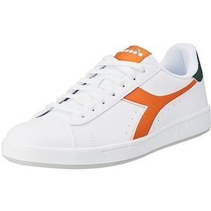 Diadora Toernooi, uniseks gymschoenen voor, White Burnt Orange, 41 EU