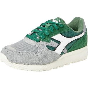 Diadora N902 Hairy suède, uniseks gymschoenen voor volwassenen, Black White Lunar Rock Eden, 47 EU