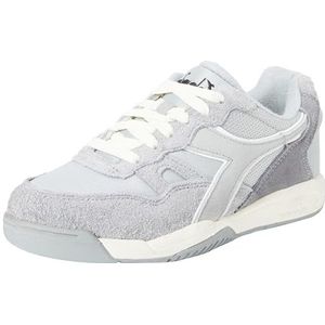 Diadora Winner Hairy Suede gymschoenen, uniseks, volwassenen, gemêleerd grijs, 38,5 EU, Melange Grijs