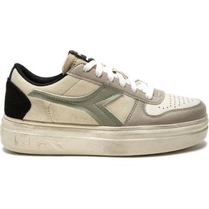 Diadora, Dames, Schoenen, Beige, Maat: 37 EU Leer,