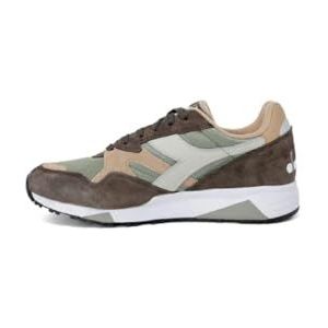 Diadora Uniseks N902 gymnastiekschoen, Vetiver Slate Zwart, 38 EU