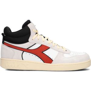 Diadora Magic Basket Demi Cut Sneakers - Leren Sneaker - Heren - Wit - Maat 40