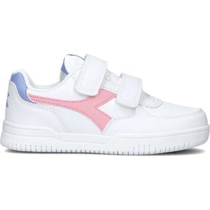 Diadora Raptor Low PS gymschoenen, wit/Almond Blossom/Hydrangea, 29 EU, Wht Almond Blossom Hydrangea, 29 EU