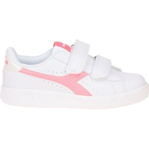 Diadora Game P Ps Girl meisjes Gymschoen Low-Top, Fusion Coral White, 29 EU