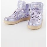 Diadora, Dames, Schoenen, Paars, Maat: 36 1/2 EU Leer,