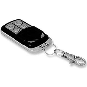 Universele afstandsbediening met vaste code, 433,92 MHz met 4 kanalen, batterij inbegrepen