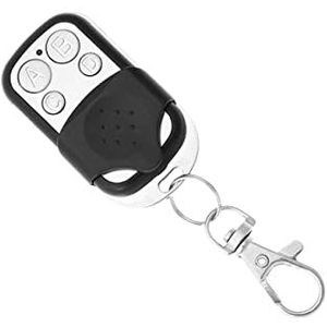 Universele afstandsbediening voor garage en automatische poort met 4 toetsen, vaste frequentie 433,92 MHz, batterijen inbegrepen