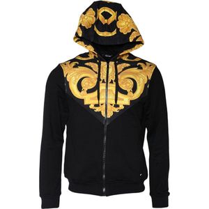Versace Zwart Medusa Zipped Hoodie