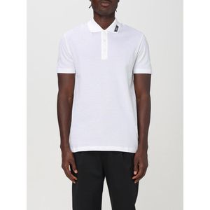 Versace - Geborduurd Poloshirt - Wit - Heren