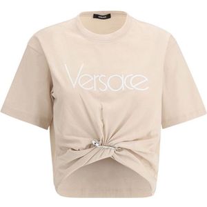 Versace - Tops - Beige - Katoen