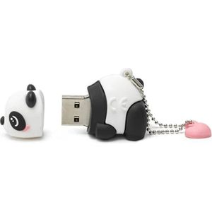 Legami - USB 3.0 32 GB ultrasnelle beschermhoes van zacht pvc, Panda