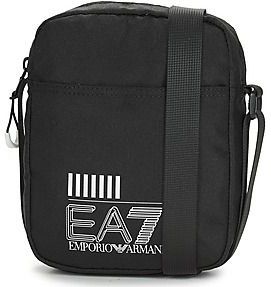 Emporio Armani Ea7, Tassen, Heren, Zwart, ONE Size, Shoulder Bag