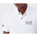 EA7 Emporio Armani - Poloshirt - Zwart/Wit