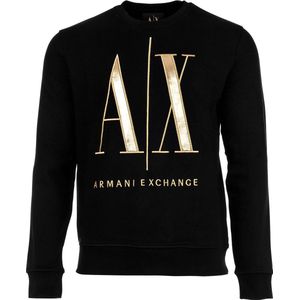Sweatshirt Met Print En Ronde Hals Van Armani Exchange