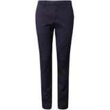 Broek - Marineblauw - Katoen - Casual - Met Ritssluiting