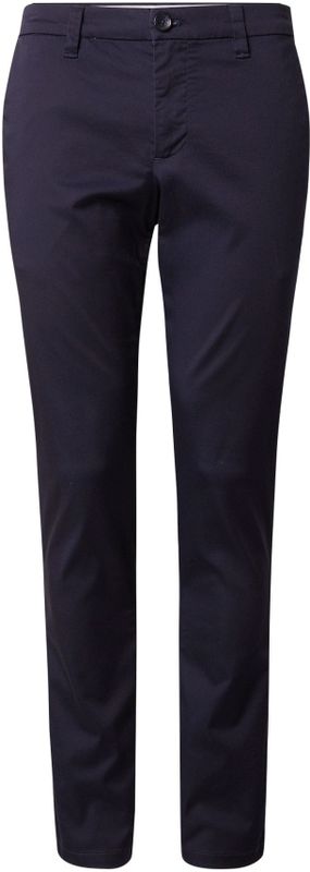 Broek - Marineblauw - Katoen - Casual - Met Ritssluiting